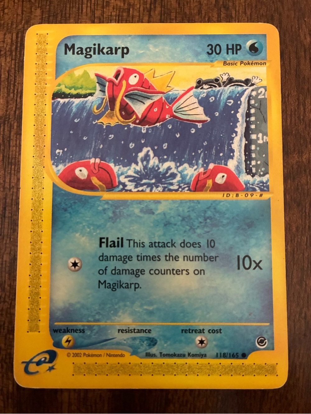 Pokémon TCG Magikarp 118/165 Expedition Trading Card LP